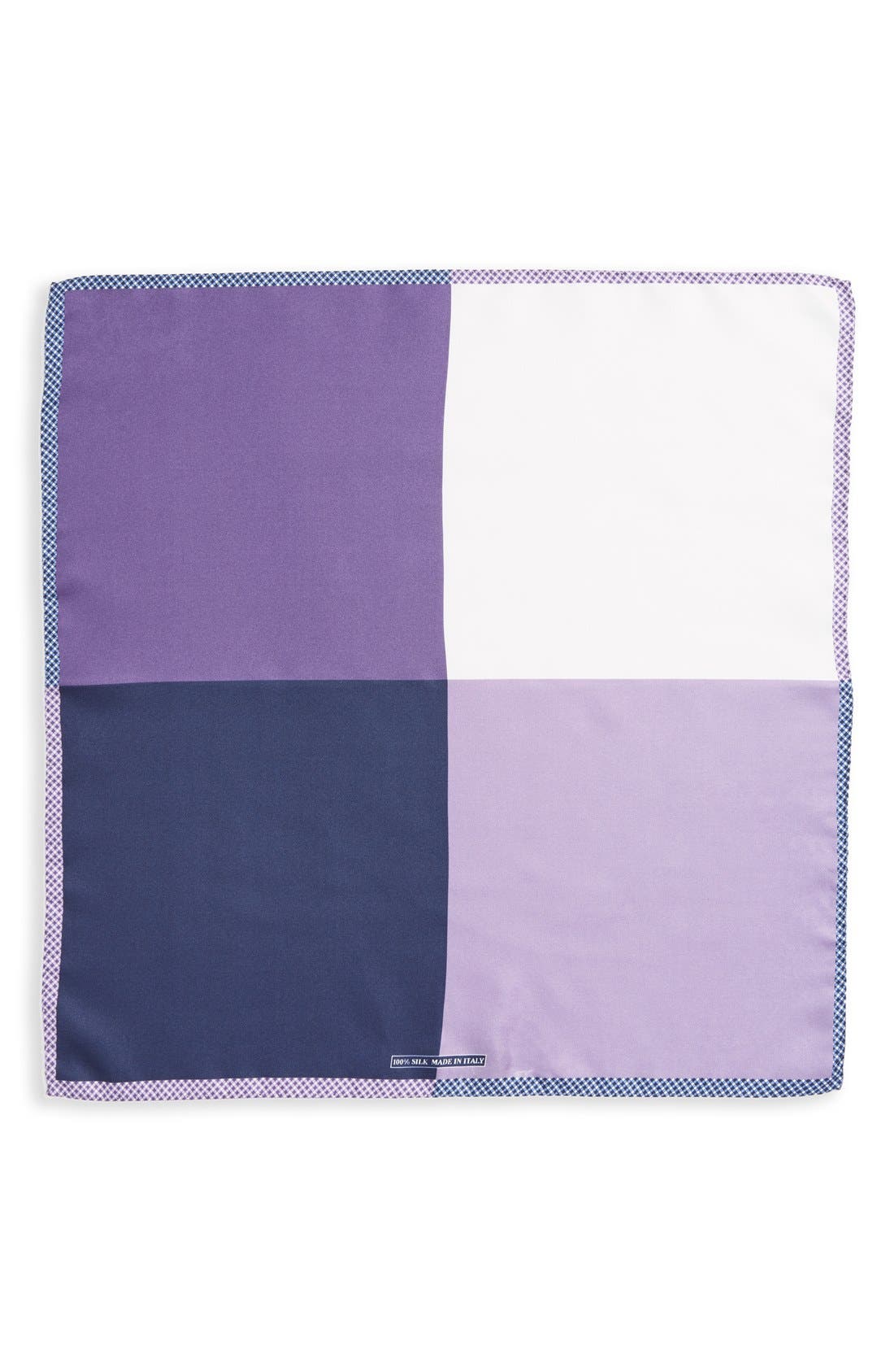 Nordstrom Panel Silk Pocket Square Nordstrom