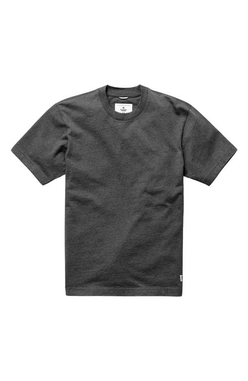 Shop Reigning Champ Midweight Jersey T-shirt In Heather Carbon