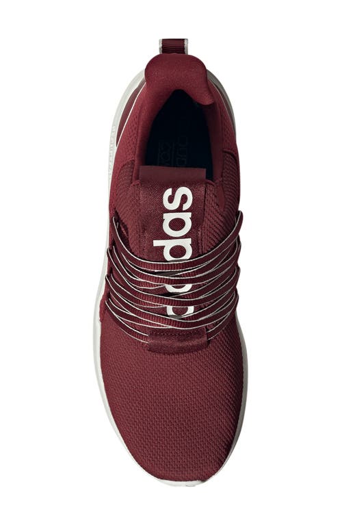 Shop Adidas Originals Adidas Lite Racer Adapt 7.0 Sneaker In Burgundy/red/off White