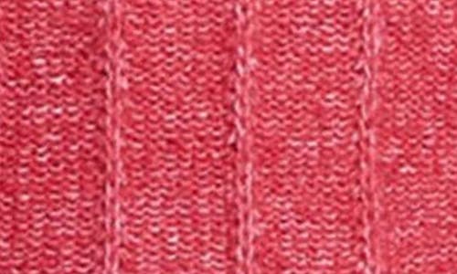 Guess Madeline Pointelle Detail Sweater In Spring Coral