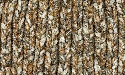 Marcus Adler Chenille Beanie With Faux Fur Pompom In Taupe