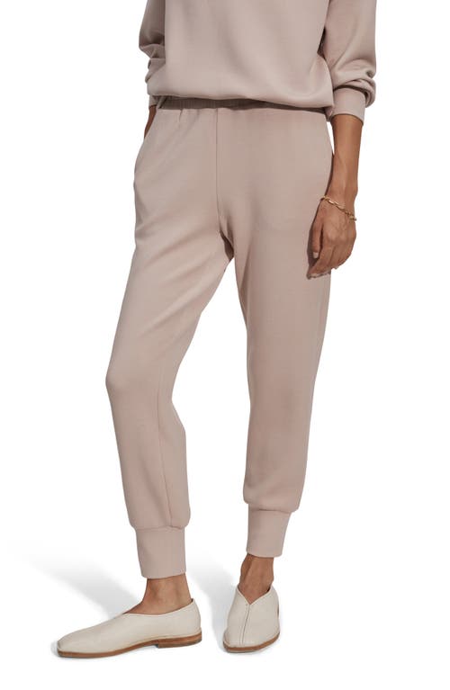 Shop Varley The Slim Cuff Joggers In Mushroom