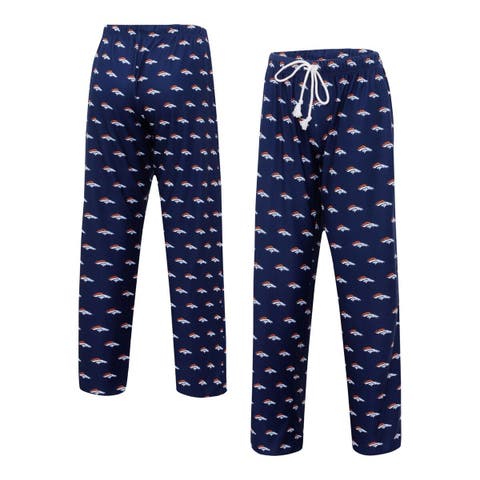 Women's Montreal Canadiens Concepts Sport Navy Gauge Allover Print Knit Sleep  Pants