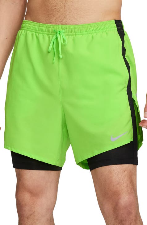 Green Bay Packers Nike Stretch Woven Shorts - Green