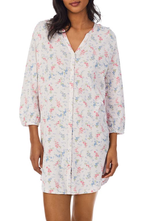 Lauren Ralph Lauren Print Sleep Shirt in Multi Floral