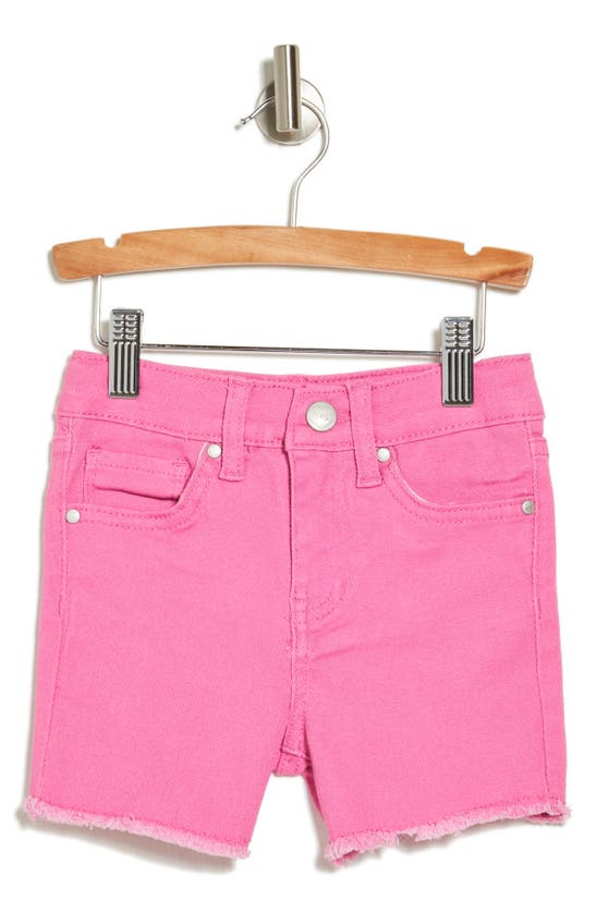 Ymi Kids' Twill Shorts In Pink