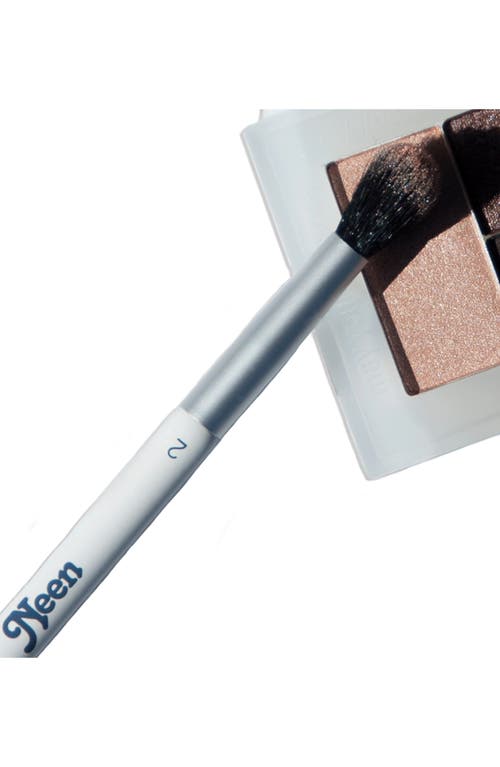 Shop Neen Dual-ended Fluffy Eyeshadow Brush In Duo Fluffy Eyeshadow