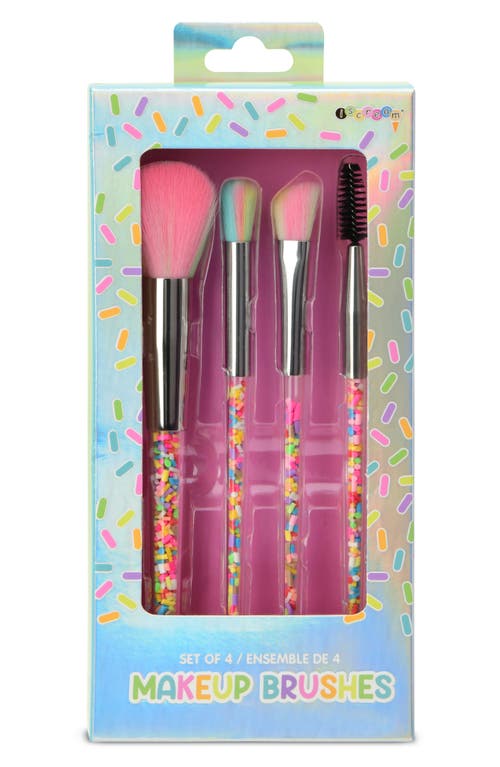 Iscream Set of 4 Sprinkle Makeup Brushes in Pink Multi at Nordstrom