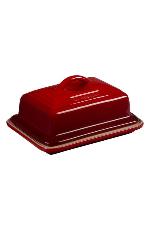 Le Creuset Heritage Butter Dish in Cherry at Nordstrom