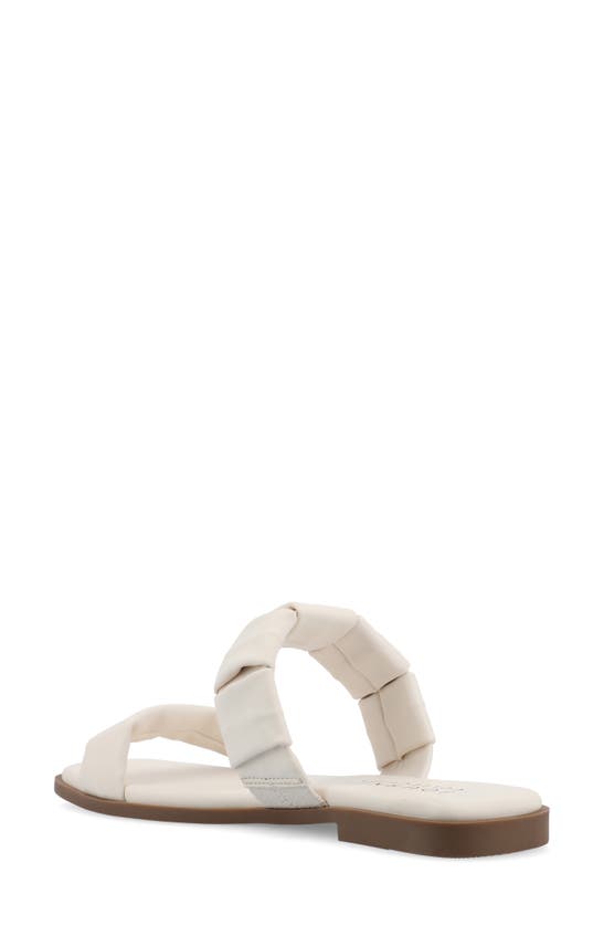 JOURNEE COLLECTION JOURNEE COLLECTION PEGIE FLAT SLIDE SANDAL