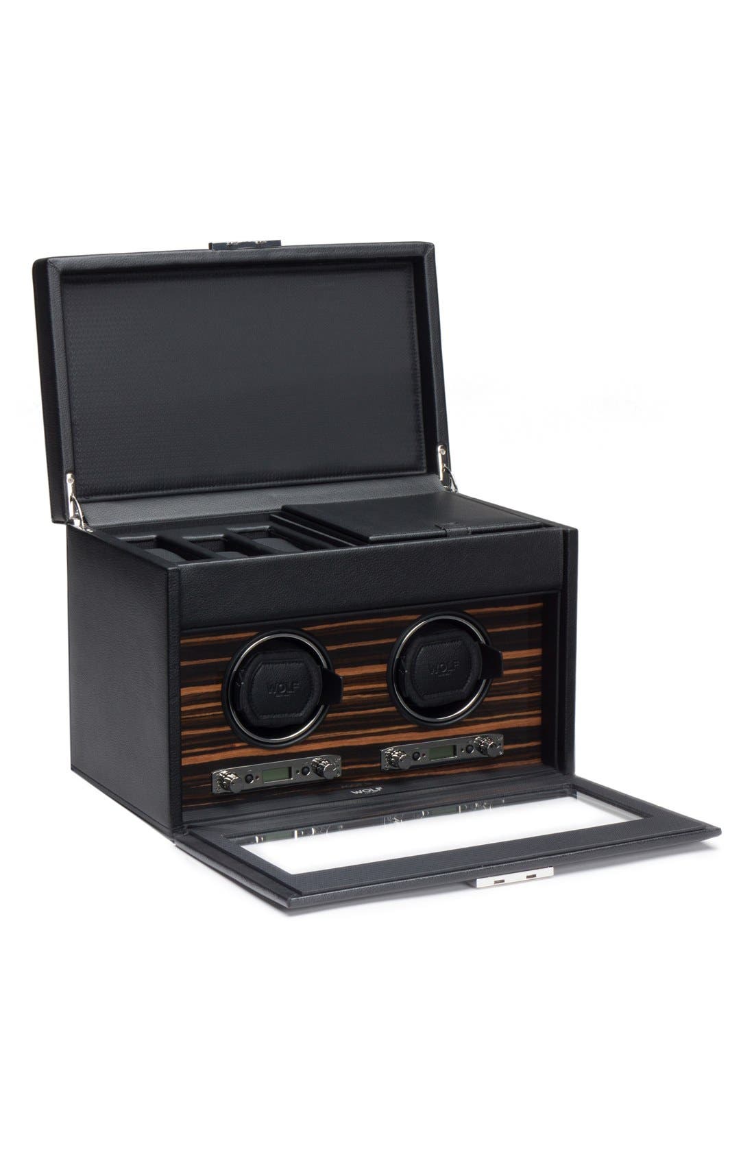 WOLF Roadster Double Watch Winder & Case Nordstrom