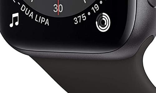 Shop Apple 44mm Series 6 Gps + Cellular  Watch® In Gray/black