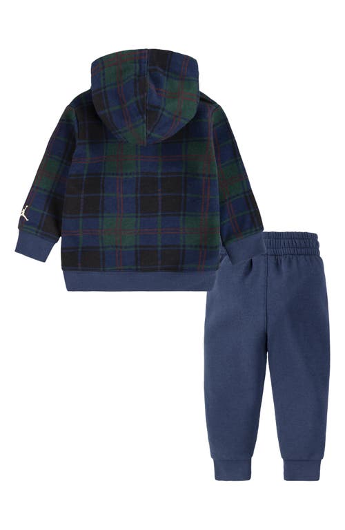 JORDAN JORDAN HOLIDAY ESSENTIAL PLAID HOODIE & JOGGERS SET 