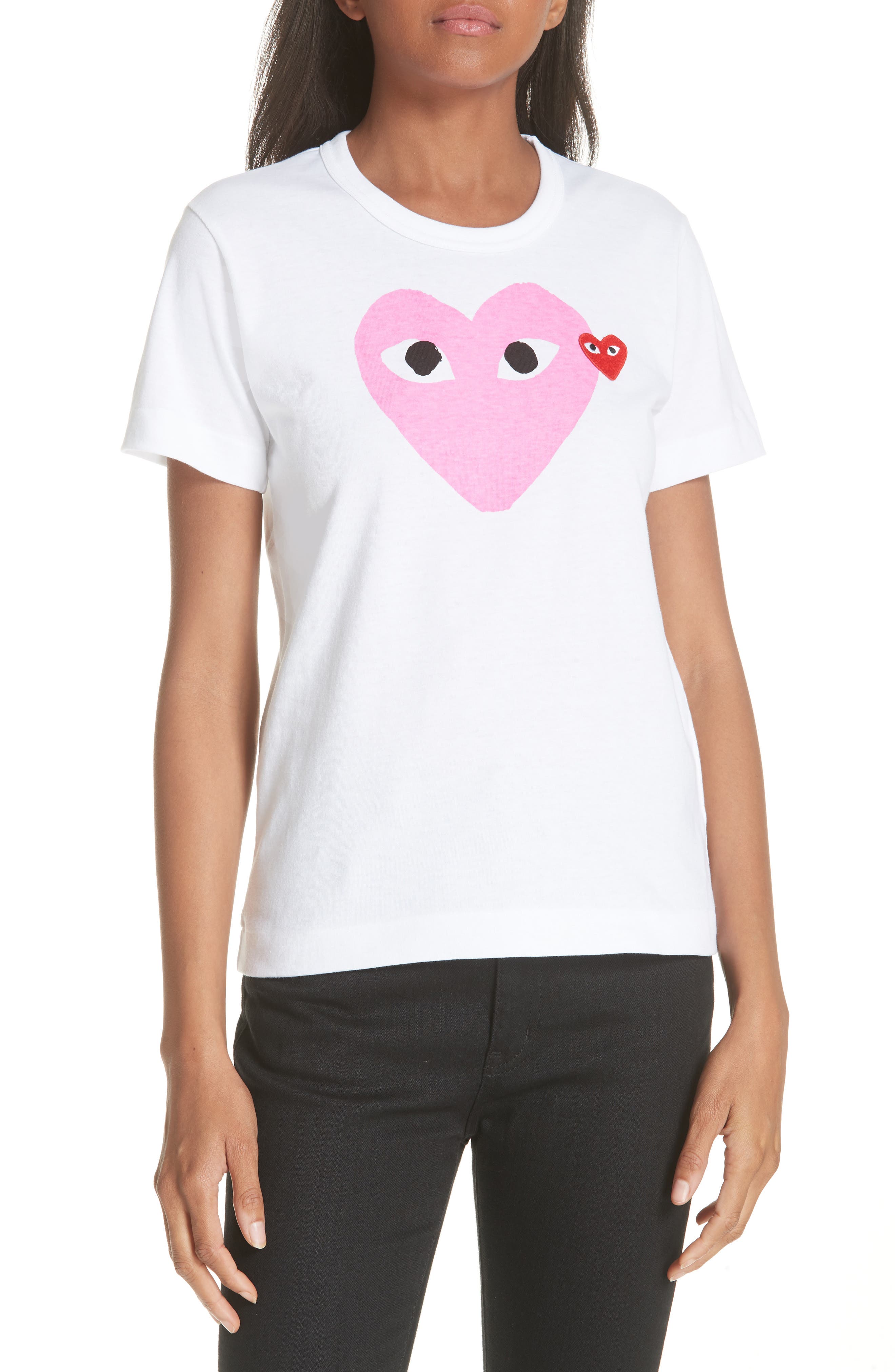 women's comme des garcons t shirt