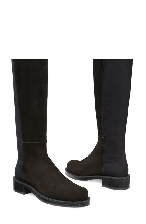 Stuart Weitzman 5050 Bold 35mm Leather Boot In Black