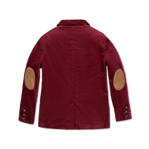 Shop Hope & Henry Baby Boys' Organic Corduroy Blazer, Infant In Oxblood Cord