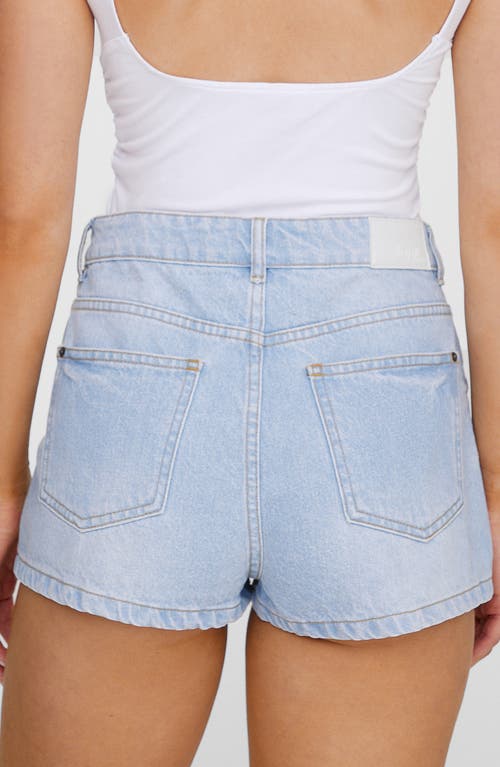 Shop Nasty Gal Cheeky Denim Shorts In Light Wash