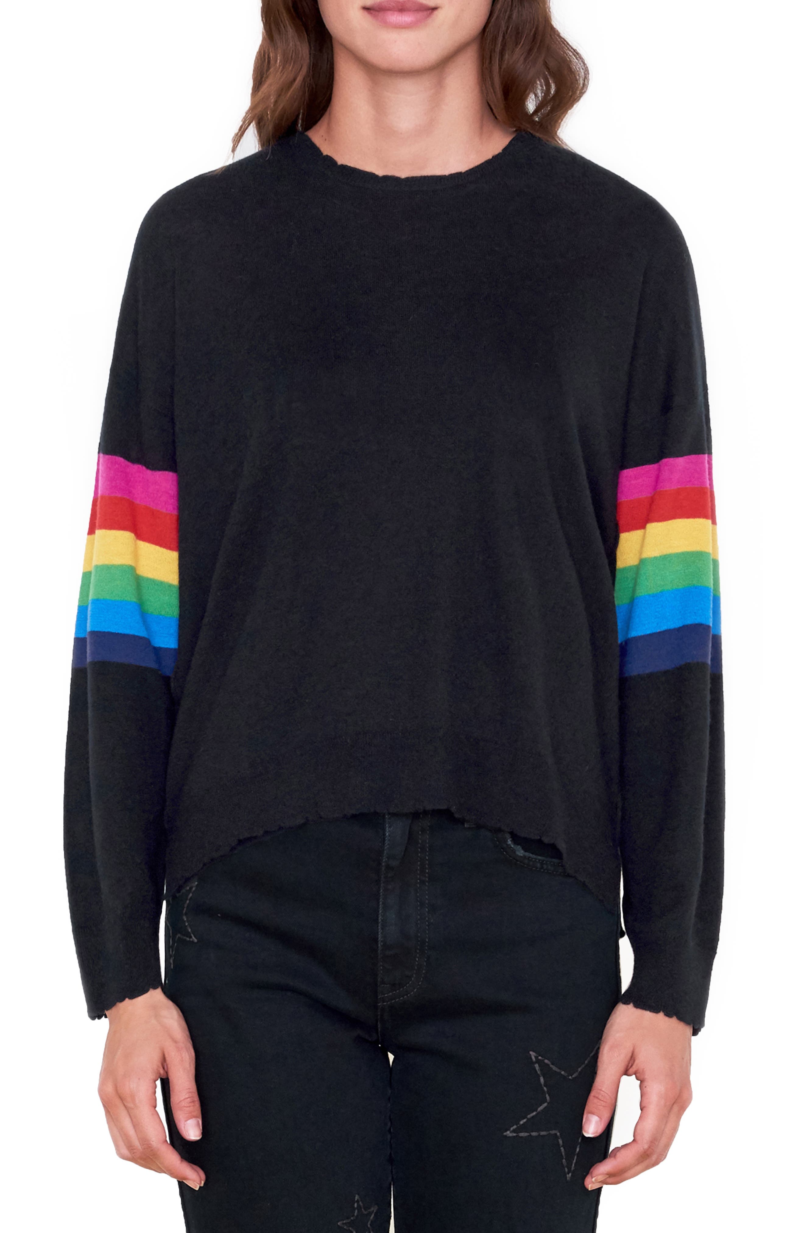 sundry rainbow sweater