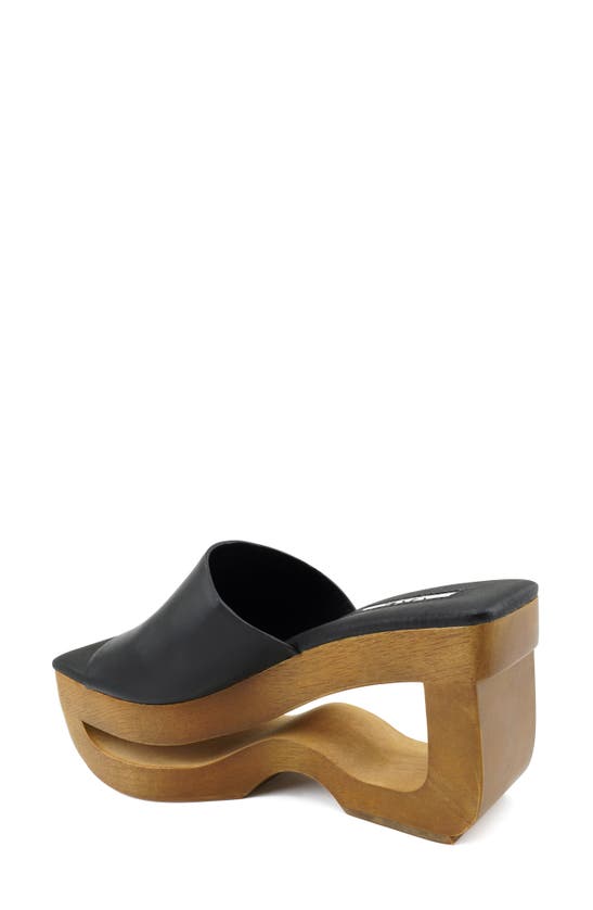 Shop Zigi Ketrin Platform Sandal In Black Leather