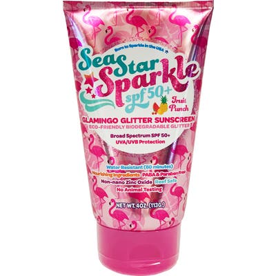 Sunshine & Glitter Sea Star Sparkle Glamingo Glitter Sunscreen Spf 50