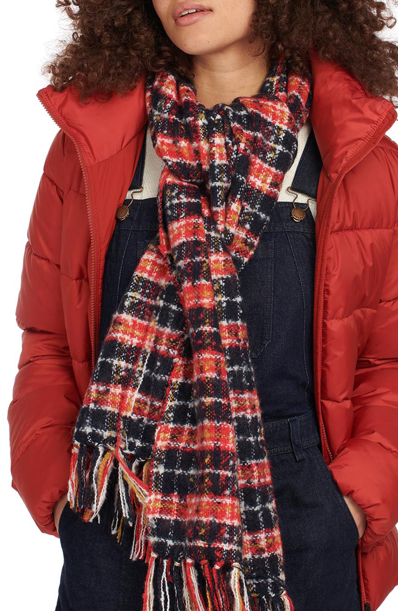 womens barbour scarf sale