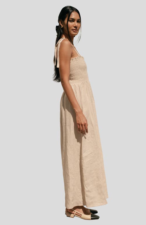Whimsy + Row Sophie Dress In Oatmeal