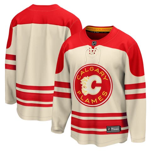 Calgary Flames Johnny Gaudreau Jersey women size Medium