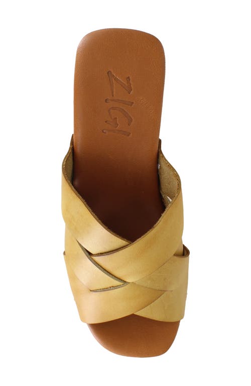 ZIGI ZIGI SURIEL PLATFORM SLIDE SANDAL 