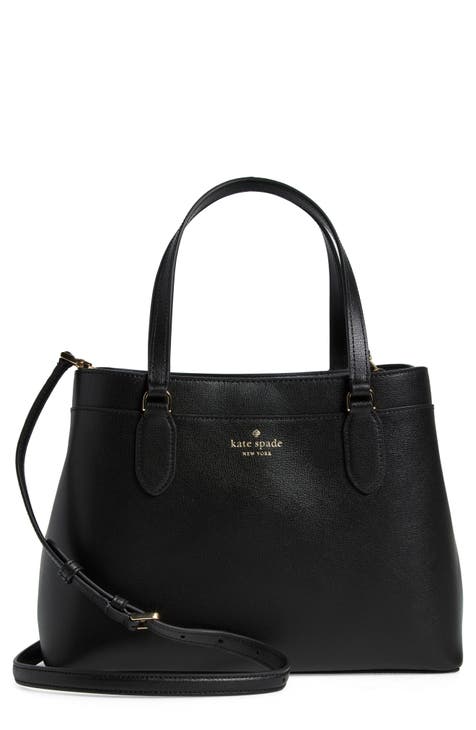 sienna leather satchel