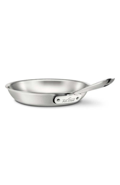 All-Clad D5 Stainless Brushed 5-Ply Bonded 10-Inch Fry Pan in Silver at Nordstrom