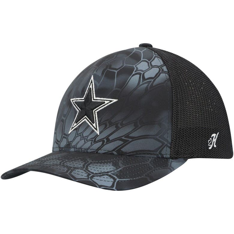 Hooey Camo Dallas Cowboys Reptile Flex Hat