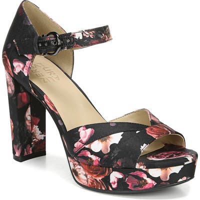Naturalizer Malina Platform Sandal, Black
