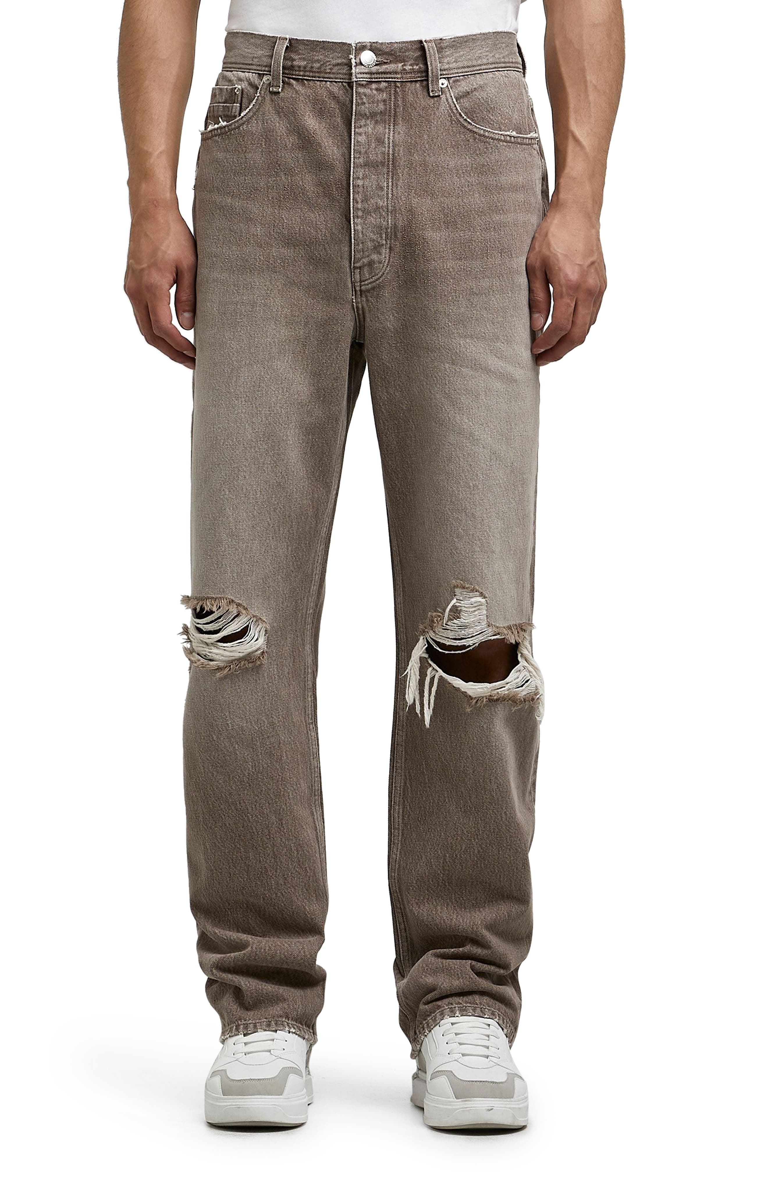 River Island Men's Ripped Jeans 