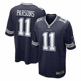 Men's Nike Micah Parsons White Dallas Cowboys Alternate 2 Vapor Limited  Jersey