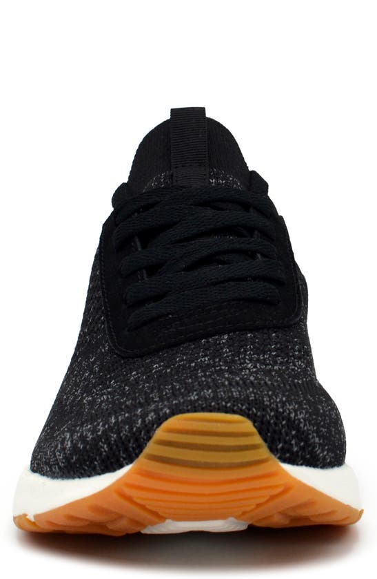 Shop Delo Go Green Knit Running Shoe In Black