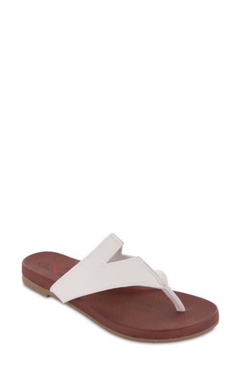 Women's Mia Amore Patriciaa-Wide Flip-Flops