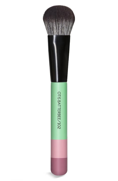 102 Blusher Brush in Verde