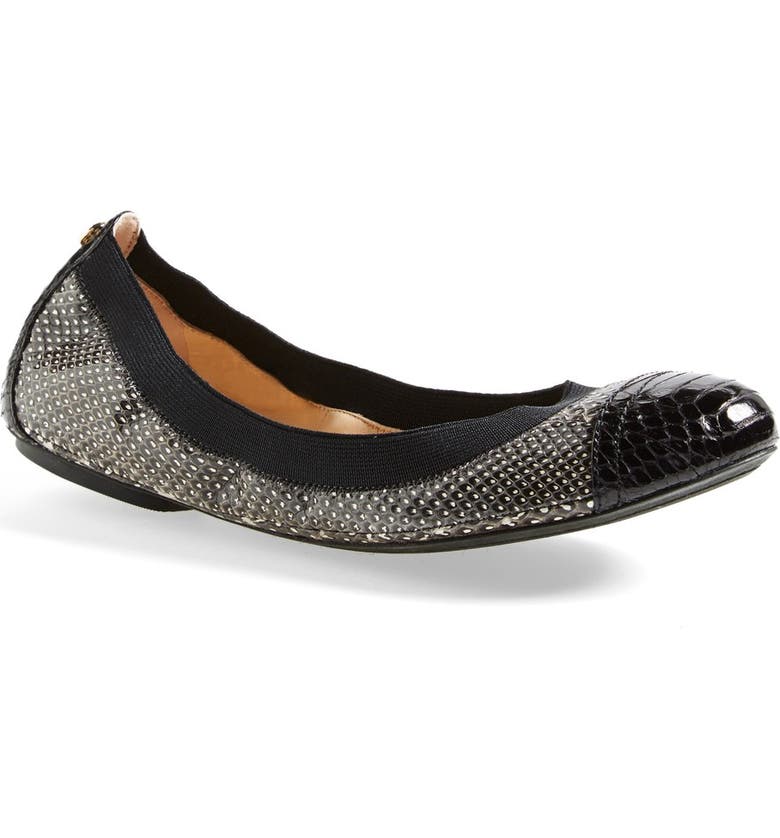 Tory Burch 'Bridgette' Cap Toe Ballet Flat (Women) | Nordstrom