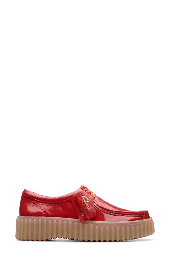 Clarks Torhill Bee In Red Patent