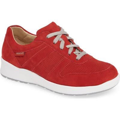 Mephisto Rebecca Perforated Sneaker, Red