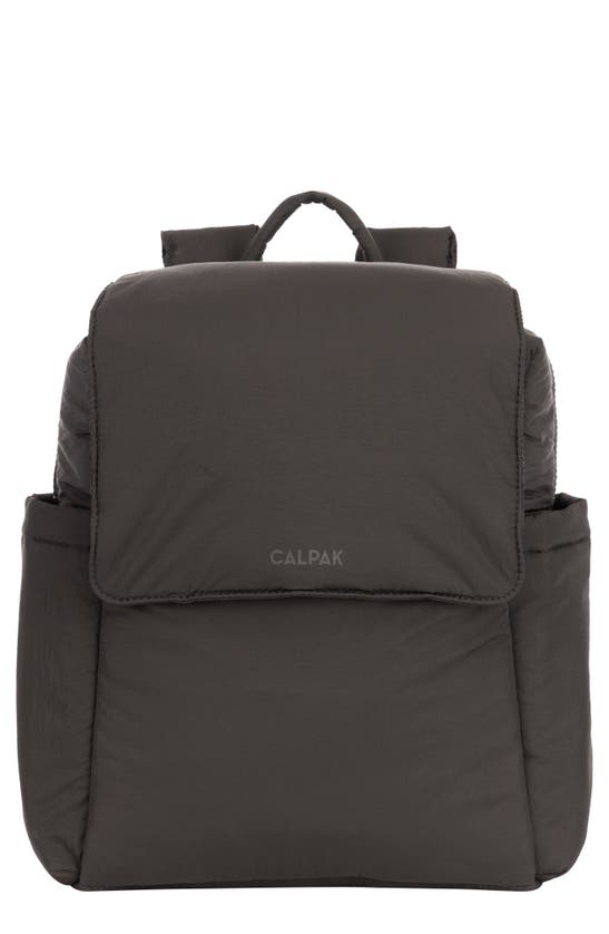 Shop Calpak Convertible Mini Diaper Backpack & Crossbody Bag In Black