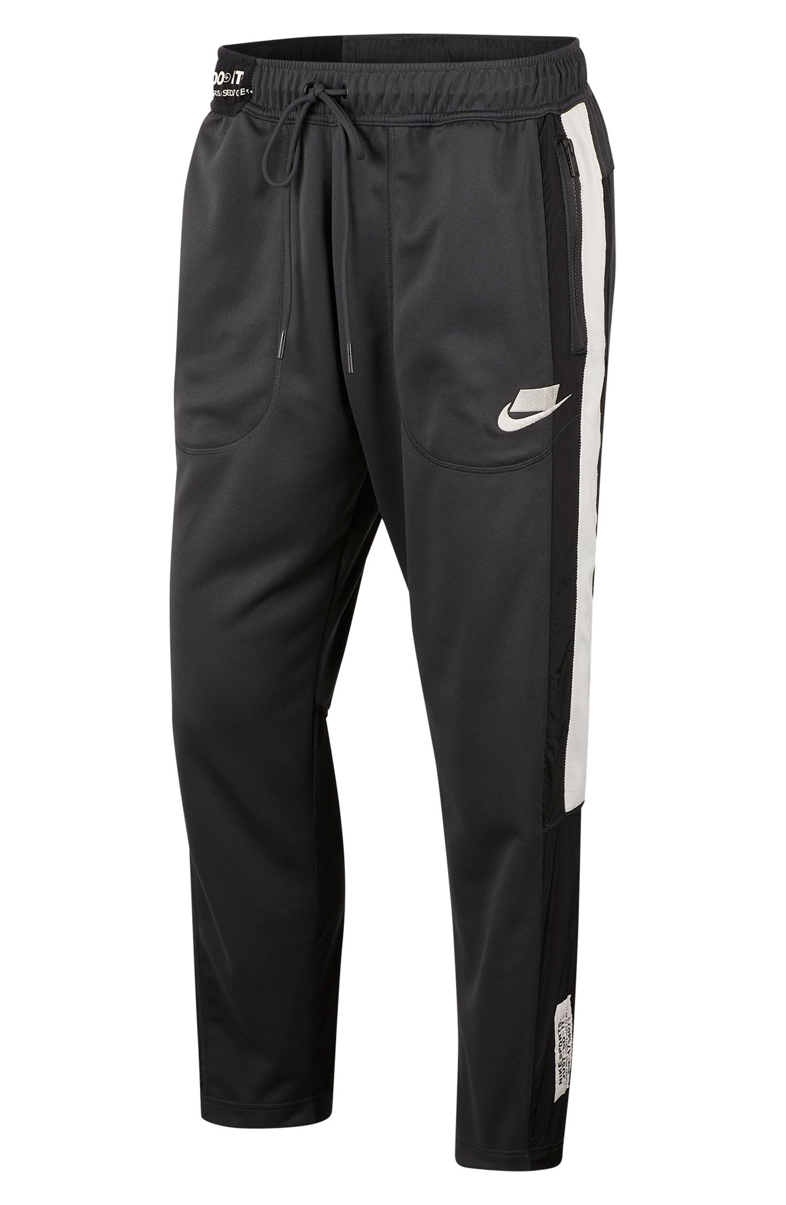 black track pants nike