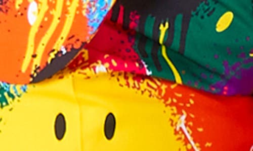Opposuits Smiley Drip 3-piece Tuxedo Set In Yellow Multi