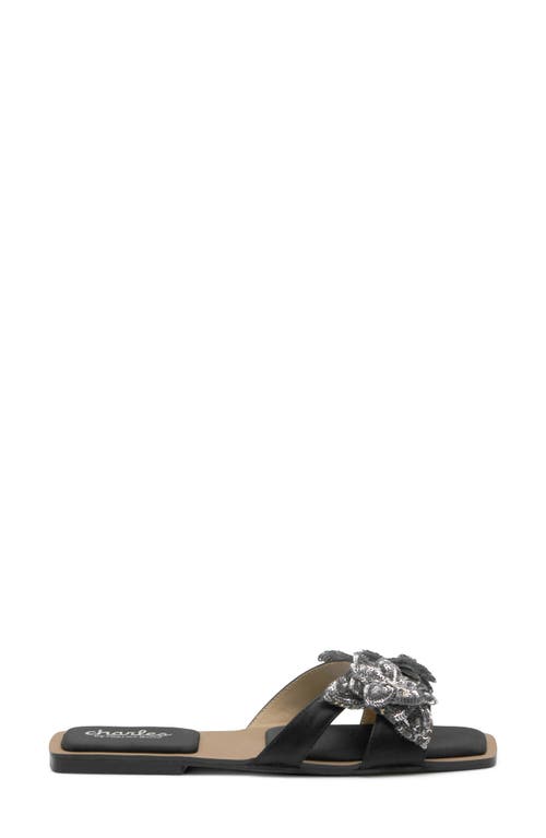 Shop Charles By Charles David Ordly Slide Sandal In Blackpewter