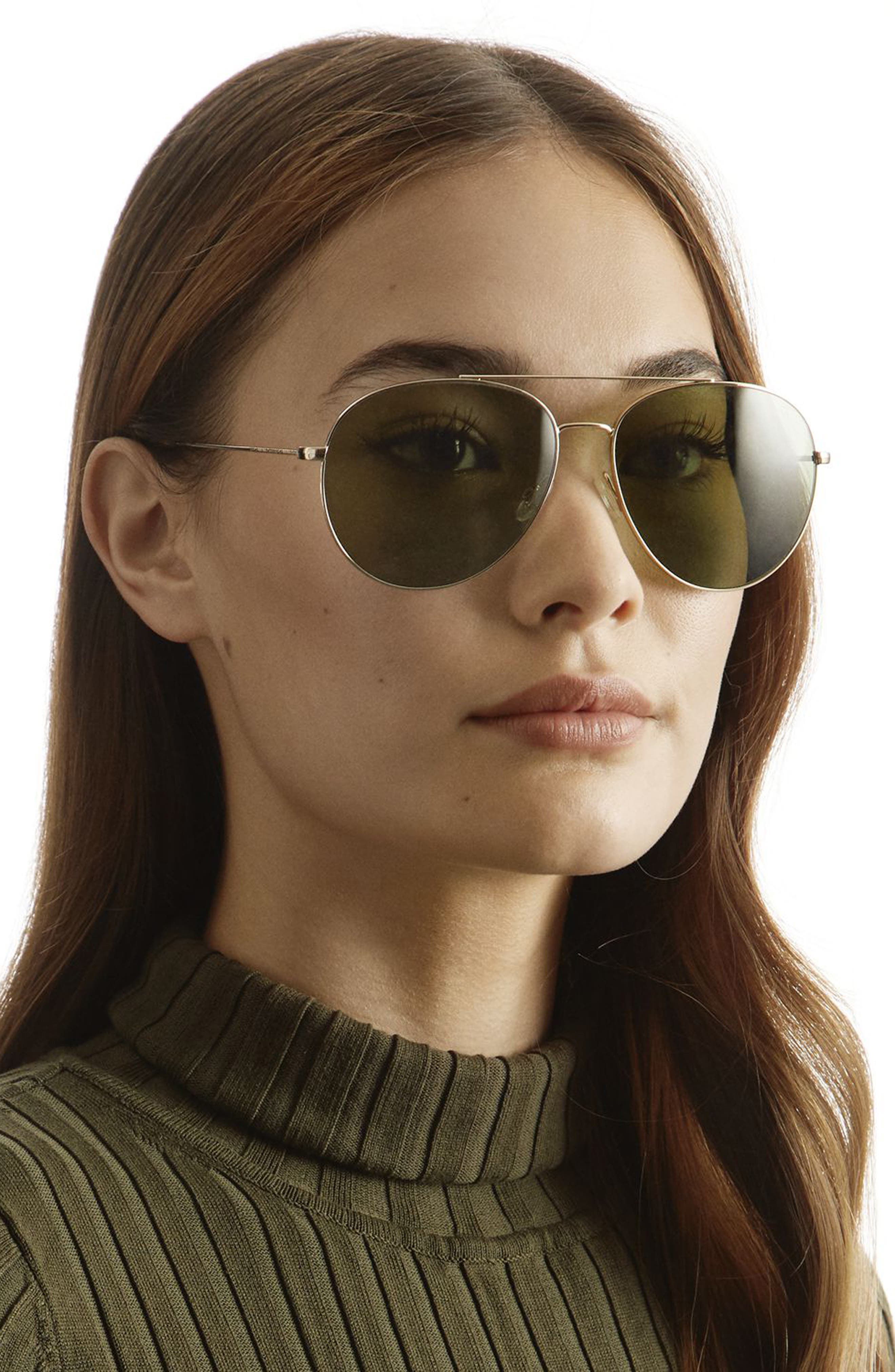 oliver peoples pilot sunglasses