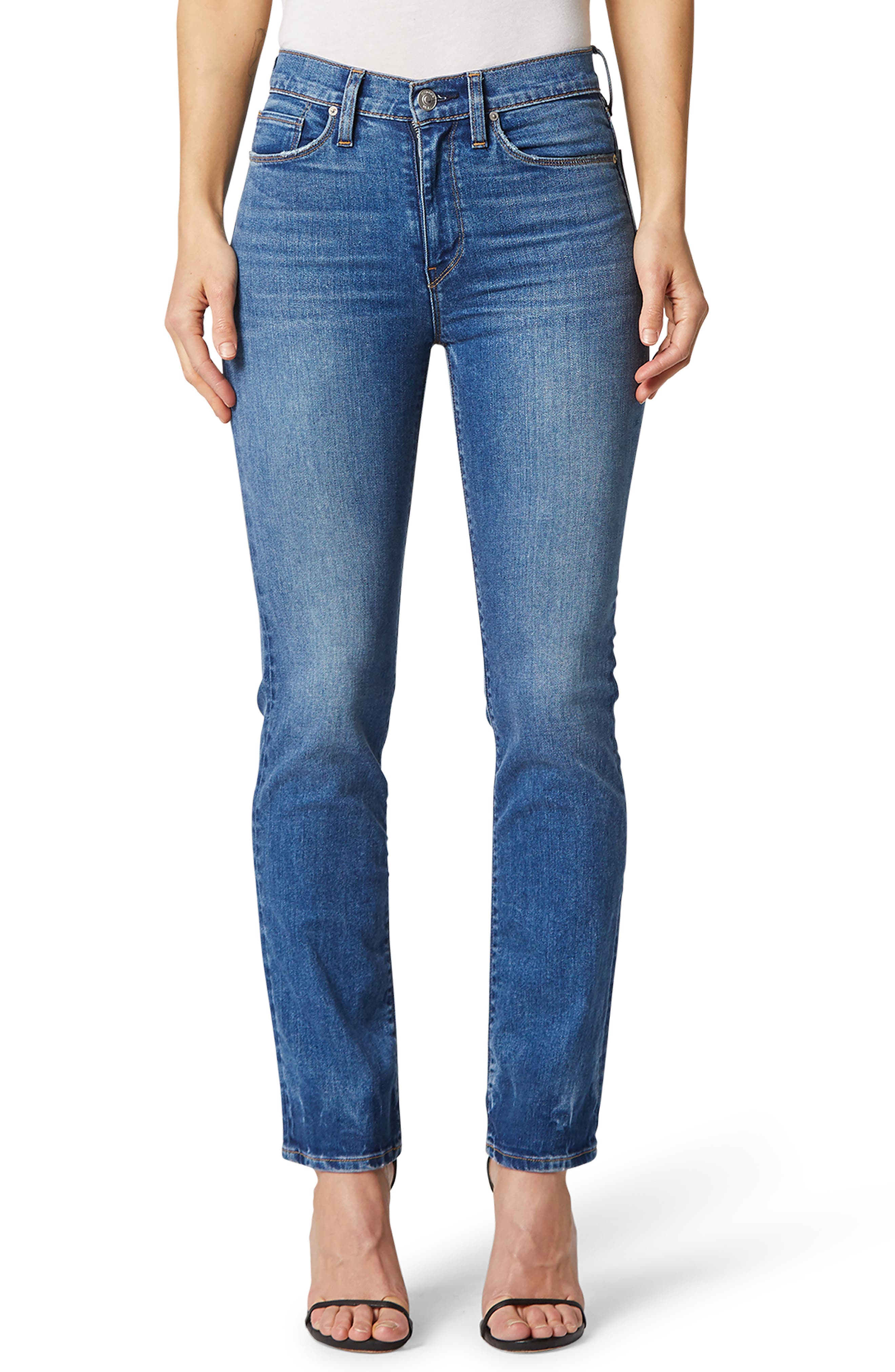 Women's Hudson Jeans Barbara High Waist Crop Straight Leg Jeans Women's Hudson Jeans Barbara High Waist Crop Straight Leg Jeans