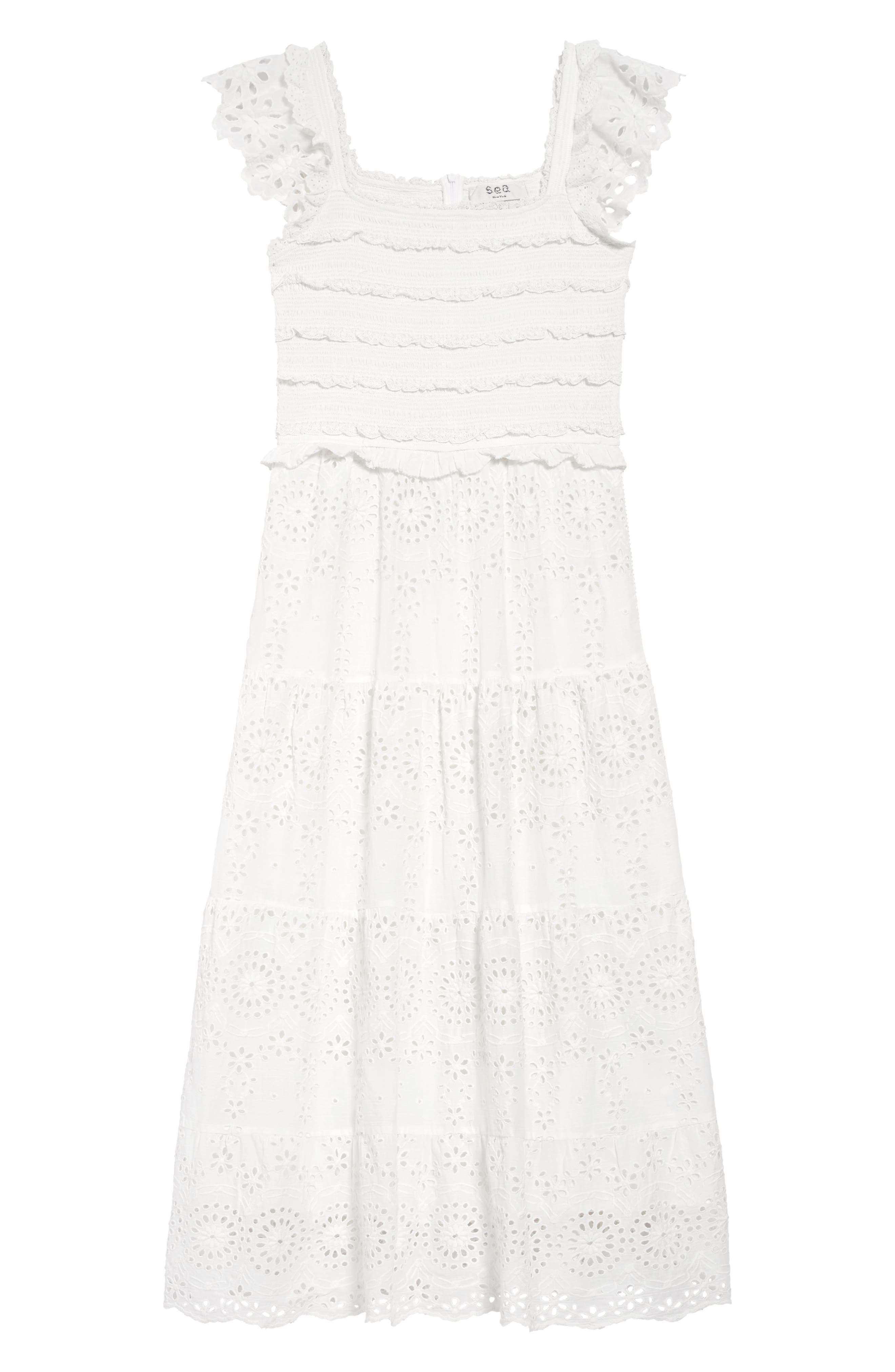 sea josie crochet lace dress