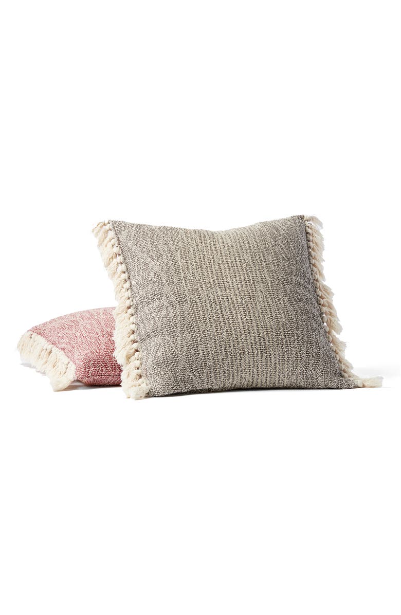 Coyuchi Abbott Organic Cotton Pillow Cover, Main, color,