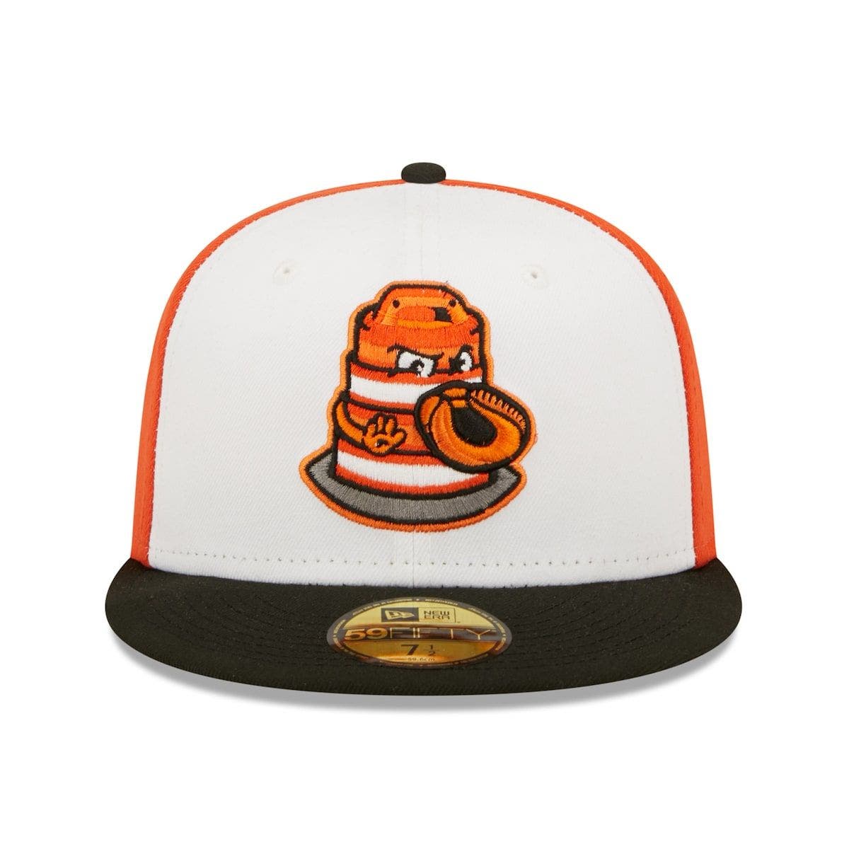 Orange Peoria Chiefs Orange Barrels 