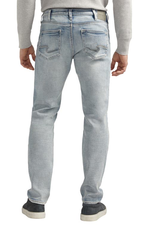 Shop Silver Jeans Co. Konrad Slim Straight Leg Jeans In Indigo